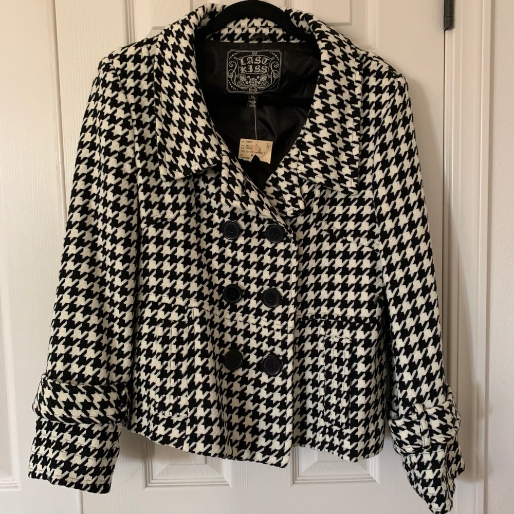 Houndstooth jacket